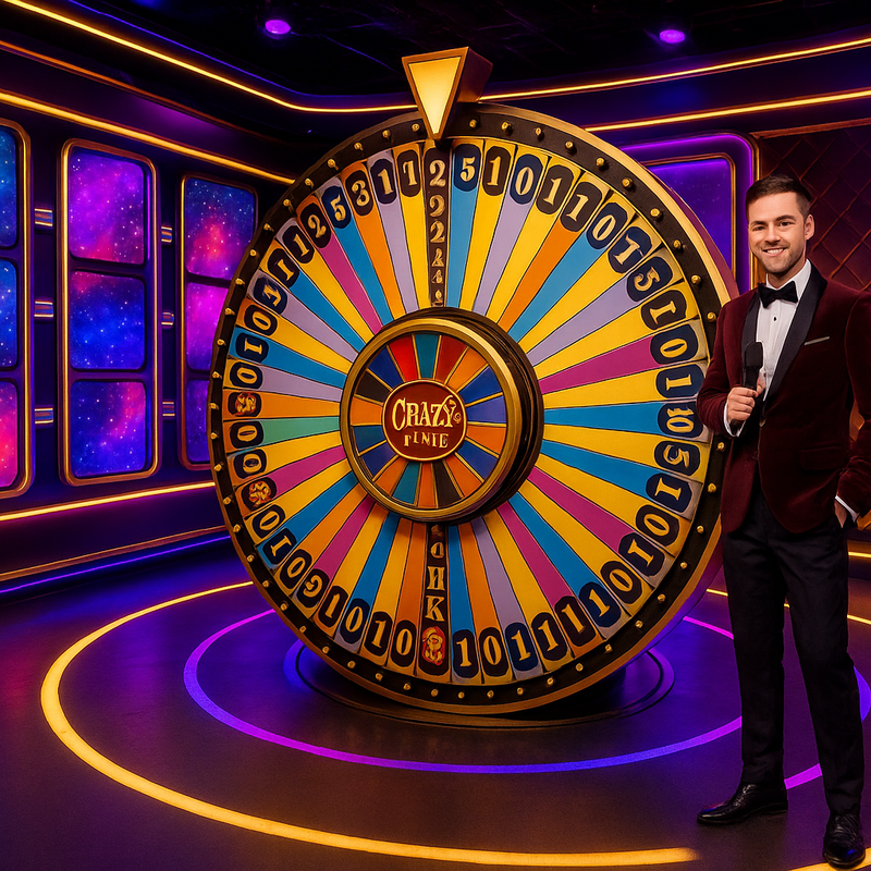 Crazy Time Game Wheel